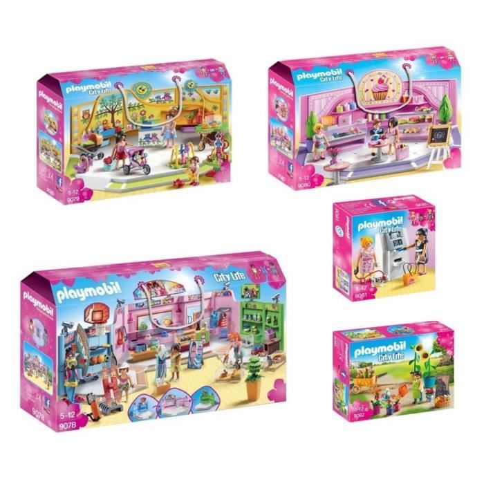 Playmobil City Life - La Pension des Animaux - Achat / Vente Playmobil City  Life - La Pension des Animaux pas cher - Cdiscount