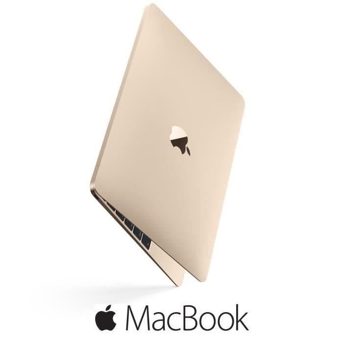 Apple MacBook MLHE2FN/A – 12 Retina – 8Go de RAM (2016) – Reconditionné – Etat correct