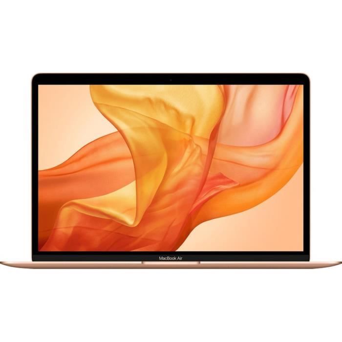 Acheter MacBook Air 13 i5 16 Ghz 8 Go 256 Go SSD Or (2018) - Reconditionné - Etat correct Reconditionné - 369,00 € MacBook Air 13 i5 16 Ghz 8 Go 256 Go SSD Or (2018) - Reconditionné - Etat correct Reconditionné - Apple reconditionné disponible sur Cdiscount Seconde Vie