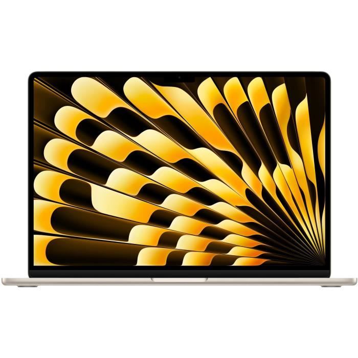 Apple MacBook Air 15" M2 (2022) Blanc Reconditionné - vue 2