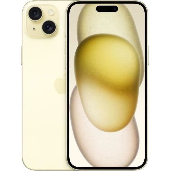 APPLE iPhone 15 Plus 256GB Yellow (eSIM) (2023) - Reconditionné - Etat correct