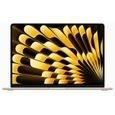 Apple – 153 MacBook Air M2 (2023) – RAM 8Go – Stockage 256Go – Lumière Stellaire – AZERTY (2023) – Reconditionné – Etat correct