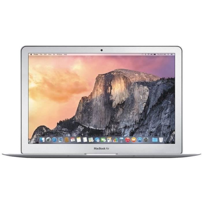 MacBook Air 13 2012 Core i7 2 Ghz 8 Go 256 Go SSD Argent (2012) - Batterie Neuve - Reconditionné - Etat correct - Apple