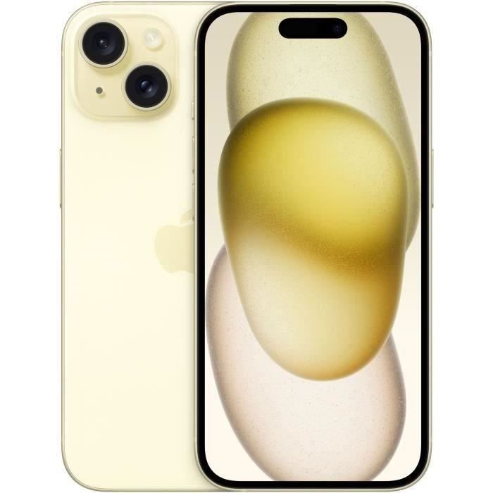 APPLE iPhone 15 256GB Yellow (2023) - Reconditionné - Etat correct Reconditionné - Apple reconditionné disponible sur Cdiscount Seconde Vie