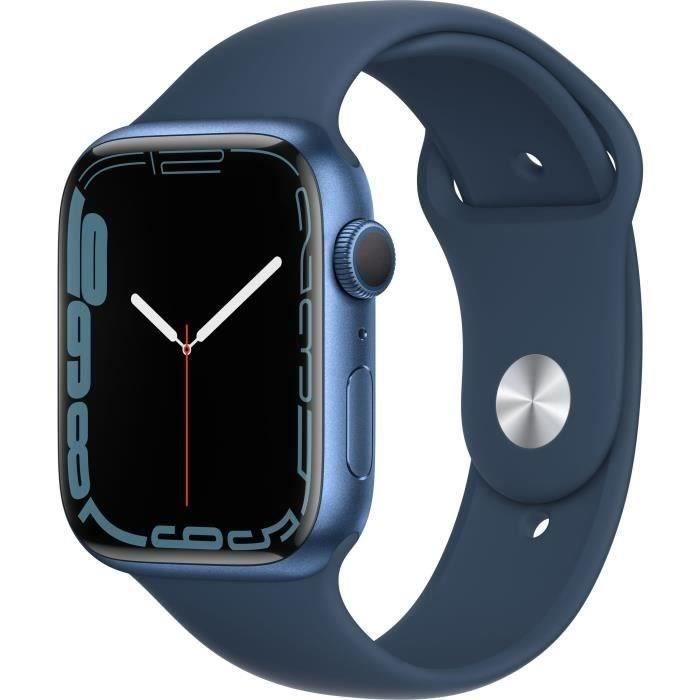 Acheter Apple Watch Series 7 GPS - 45mm - Boîtier Blue Aluminium - Bracelet Abyss Blue Sport (2021) - Reconditionné - Etat correct Reconditionné - 148,00 € Apple Watch Series 7 GPS - 45mm - Boîtier Blue Aluminium - Bracelet Abyss Blue Sport (2021) - Reconditionné - Etat correct Reconditionné - Apple reconditionné disponible sur Cdiscount Seconde Vie