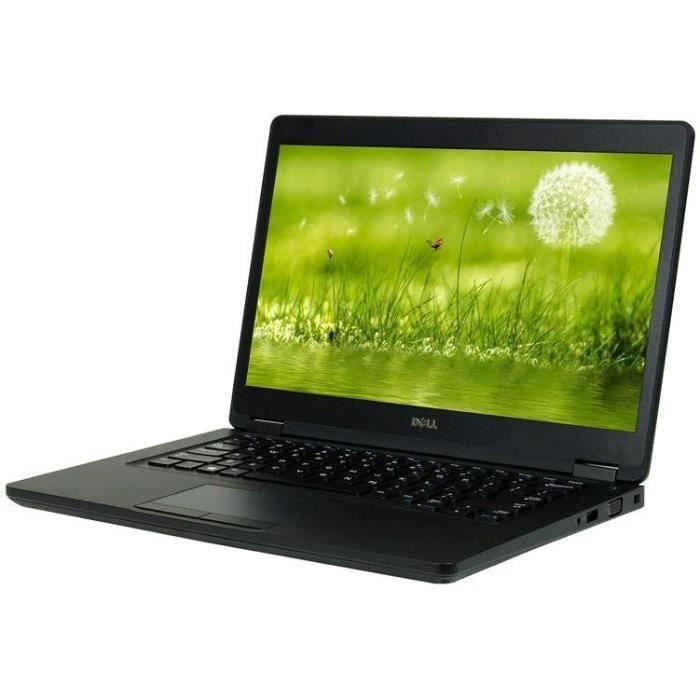 Ordinateur portable - DELL 5480 - 14 - ROM 256 Go - RAM 8 Go - Reconditionné - Etat correct