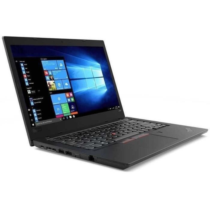Lenovo ThinkPad L480 - 14 Noir Reconditionné - vue 2
