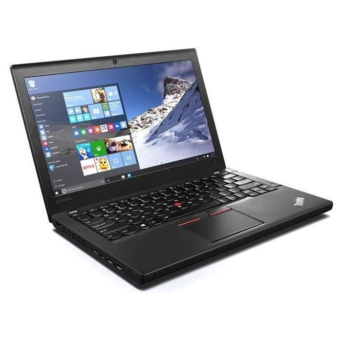 Lenovo ThinkPad X260 - 125 Noir Reconditionné - vue 3