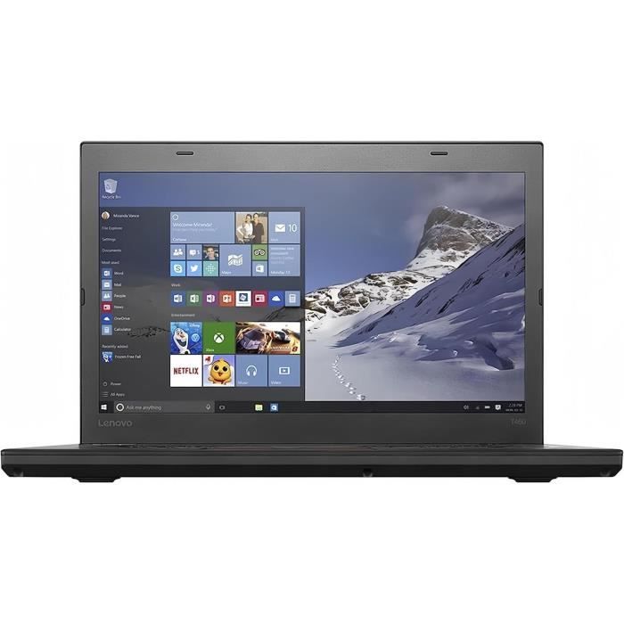 LENOVO Thinkpad T460 14 FHD Intel Core i5-6200U 16 Go RAM 256 Go SSD AZERTY Win 11 Pro (2016) - Reconditionné - Etat correct Reconditionné - Lenovo reconditionné disponible sur Cdiscount Seconde Vie