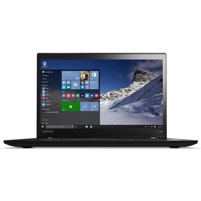 LENOVO Thinkpad T460s 14 HD Intel Core i5-6200U 8 Go RAM 256 Go SSD AZERTY Win 11 Pro (2016) - Reconditionné - Etat correct