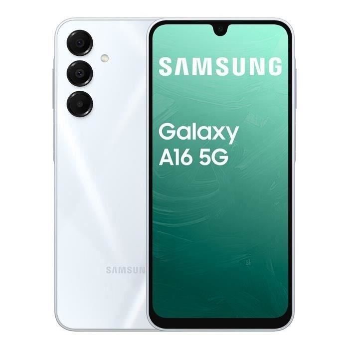 Samsung Galaxy A16 5G Smartphone 128Go Gris (2024) - Reconditionné - Etat correct Reconditionné - Samsung reconditionné disponible sur Cdiscount Seconde Vie