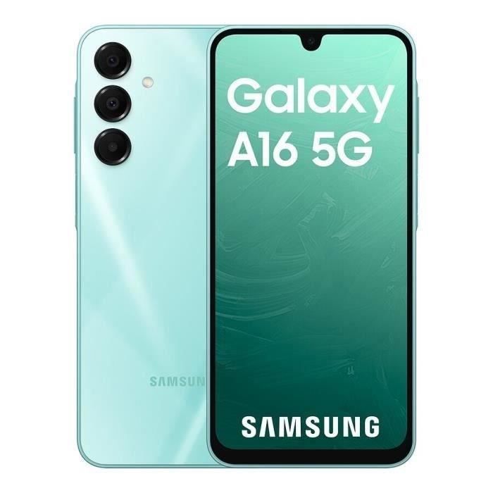 Samsung Galaxy A16 5G Smartphone 128Go Turquoise (2024) - Reconditionné - Etat correct Reconditionné - Samsung reconditionné disponible sur Cdiscount Seconde Vie