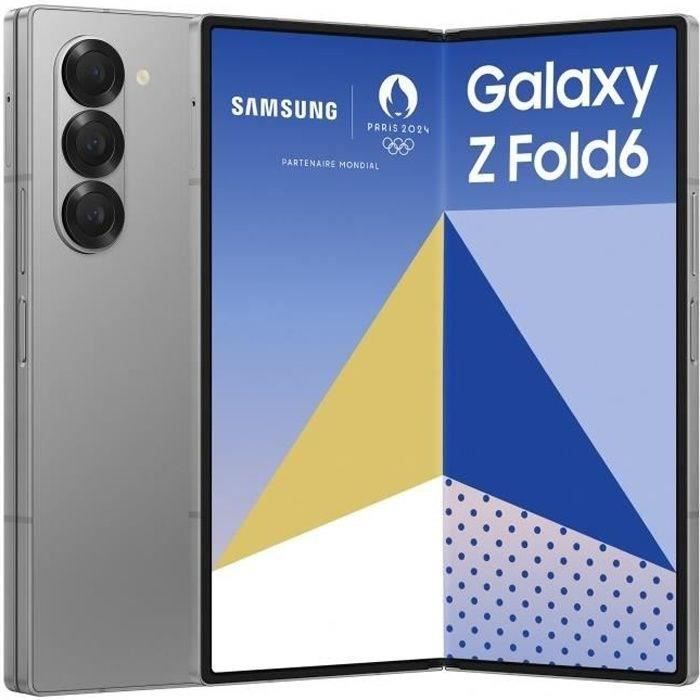 SAMSUNG Galaxy Z Fold6 Smartphone Gris 256 Go (2024) - Reconditionné - Etat correct