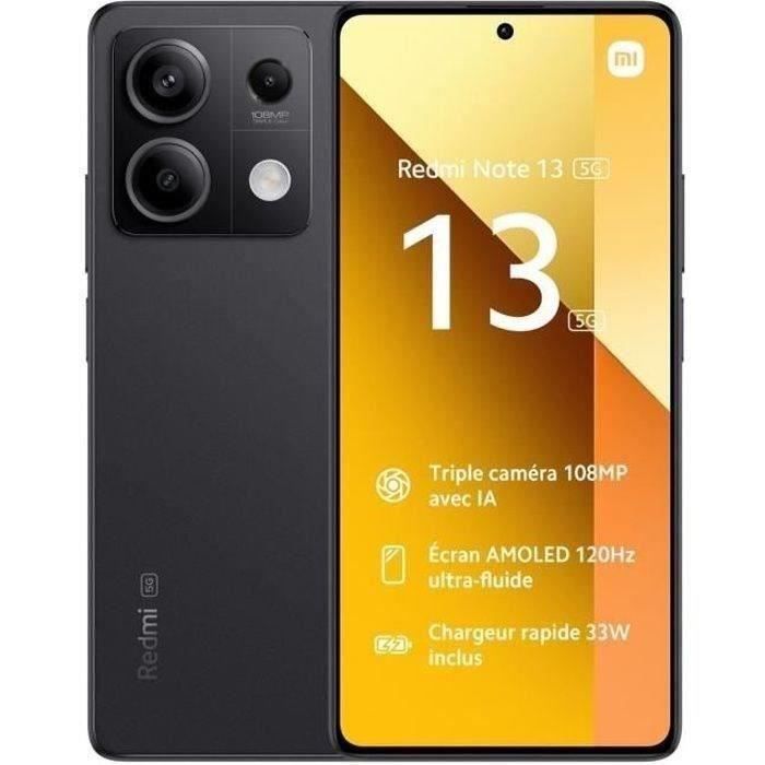Xiaomi Redmi Note 13 256 Go Noir - vue 3