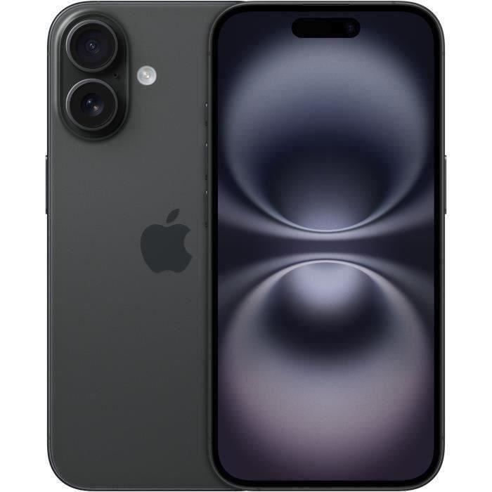 APPLE iPhone 16 128GB Black - eSIM (2024) - Reconditionné - Etat correct