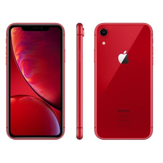 APPLE Iphone Xr 64 Go Rouge (avec adaptateur secteur)
