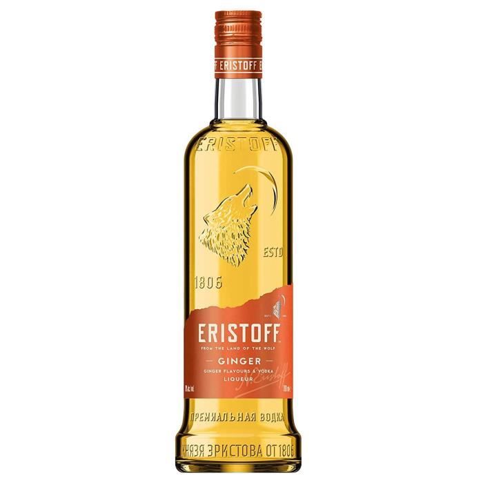 Vodka aromatisée Eristoff Red Ginger 70 cl 18° La cave Cdiscount