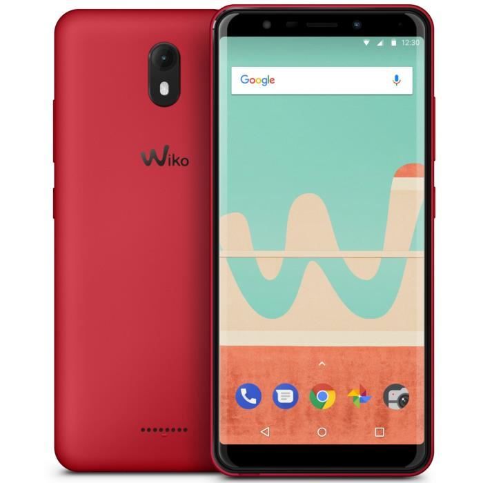 Vente Téléphone portable Wiko View Go Cherry Red pas cher Vente Téléphone portable Wiko View Go Cherry Red pas cher
