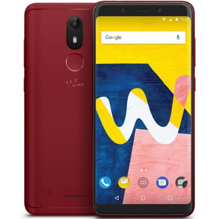 Vente Téléphone portable Wiko View Lite Rouge pas cher Vente Téléphone portable Wiko View Lite Rouge pas cher