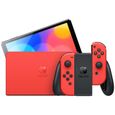 Console Nintendo Switch - Modèle OLED • Édition Limitée Mario (Rouge)-1