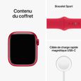 Apple Watch Series 8 GPS + Cellular - 41mm - Boîtier (PRODUCT)RED Aluminium - Bracelet (PRODUCT)RED Sport Band - Regular-8