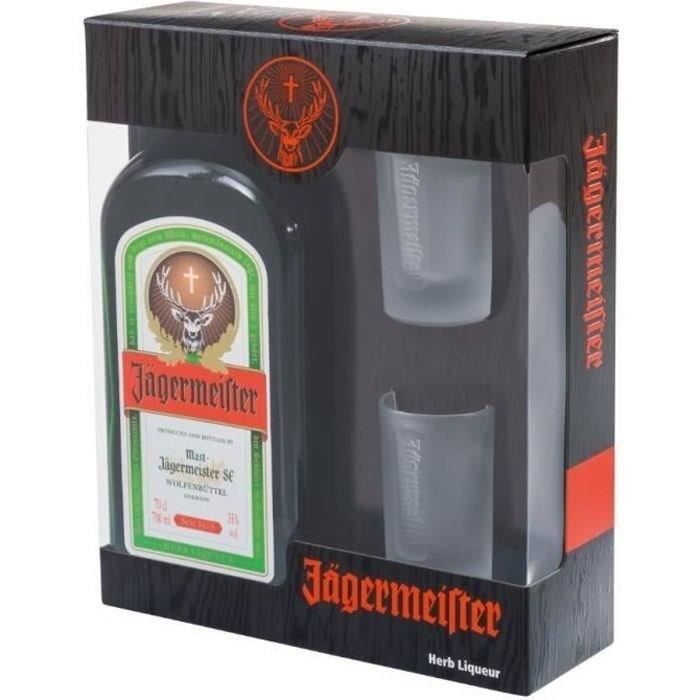 T-shirt Jagermeister Vintage Importé D'Allemagne - Taille L, Graphique, Occasion Bon état