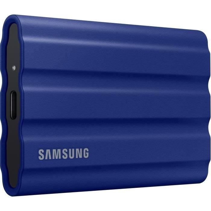 Disque SSD Externe - SAMSUNG - T7 Shield - 1 To - USB 3.2 Gen 2 (USB-C connector) (MU-PE1T0R/EU)