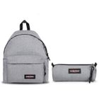 EASTPAK - Sac à Dos Padded Pak'r + Trousse Benchmark Single - Sunday Grey
