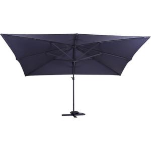 PARASOL Parasol déporté 4x3m- Inclinable,et rotatif à 360°