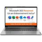 PC Portable LENOVO IdeaPad 1 15IGL7 | Windows 11 + 1 an Office - 15,6" FHD - Celeron N4500 - RAM 4 Go - Stockage 128Go - AZERTY