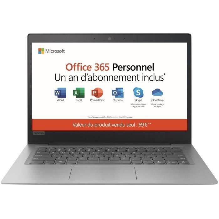 Ordinateur Ultrabook -  Ideapad 120s-14IA -14"
