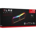 PNY Module Mémoire RAM pour Ordinateur de Bureau XLR8 Gaming Epic-X RGB™ DDR4 3600MHz 8GB-4