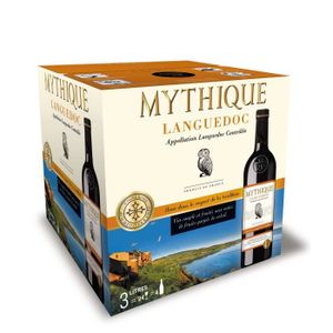 VIN ROUGE Mythique AOP Languedoc - Vin rouge de Languedoc - 