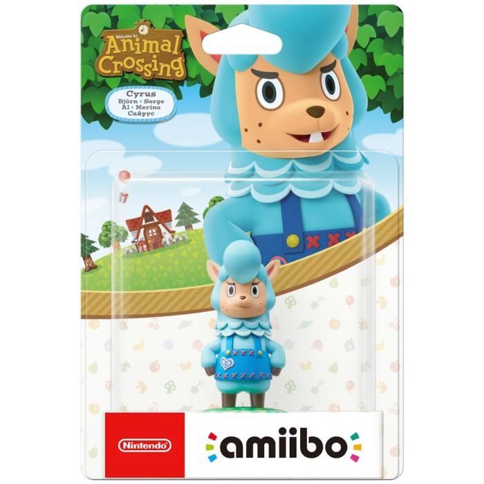 Nintendo Amiibo Cyrus Animal Crossing Series - vue 3