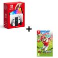 Pack : Console Nintendo Switch (modèle OLED) + Mario Golf : Super Rush - Jeu Nintendo Switch-0