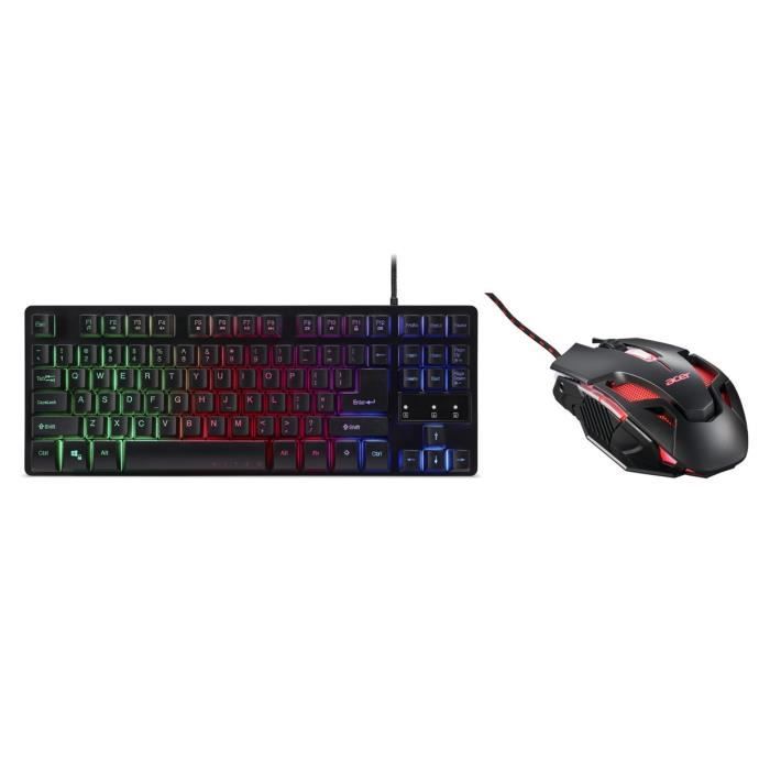 Pack Gaming ACER - Clavier AZERTY et Souris