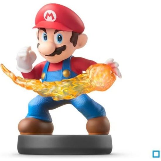 Figurine Amiibo Mario Super Smash Bros N°1
