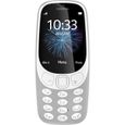 Téléphone mobile - Nokia - 3310 DS TA-1030 - 2,4" - Gris - SMS-0