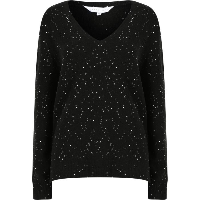 Pull paillette sale femme