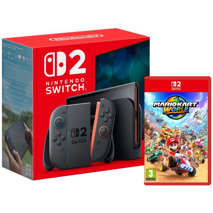 Pack Nintendo : Console Nintendo Switch 2 + Mario Kart World