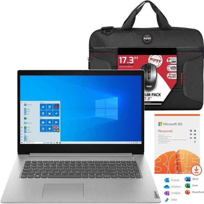 PC Portable Lenovo IdeaPad 3 15IML05 / I5 10é Gén / 8 Go 512 Go Ssd Mx130 2g Bleu