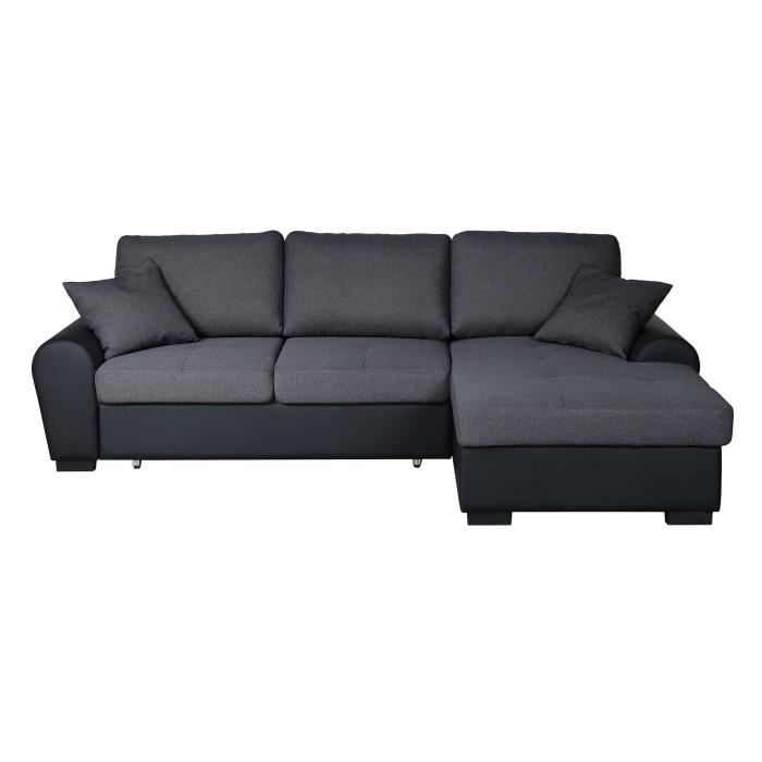 Jena Canape D Angle Droit Convertible 3 4 Places Coffre De