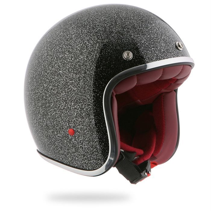 Stormer Casque Jet Pearl Noir Pailleté