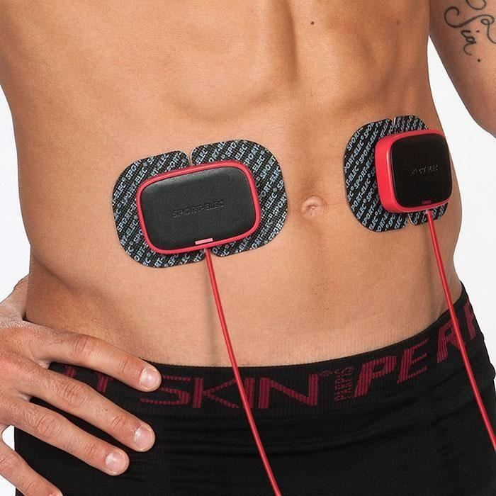 Ceinture abdominale et électrodes SPORT ELEC Multisport Pro Ceinture