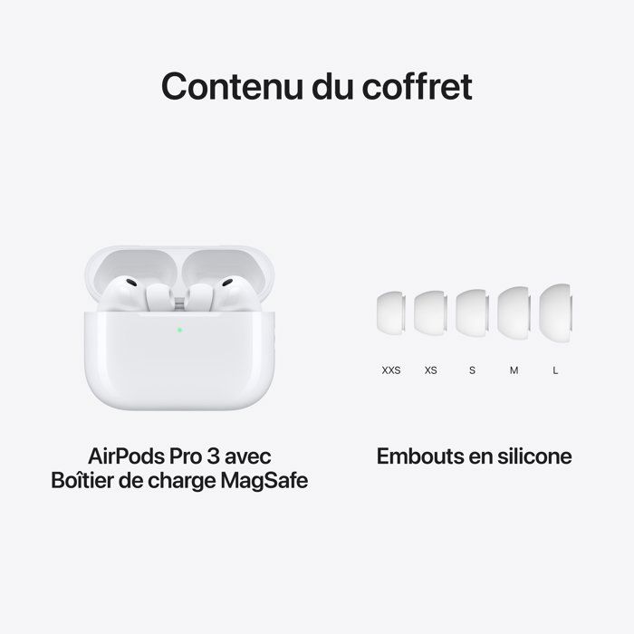APPLE AirPods Pro 3 - Cdiscount Téléphonie