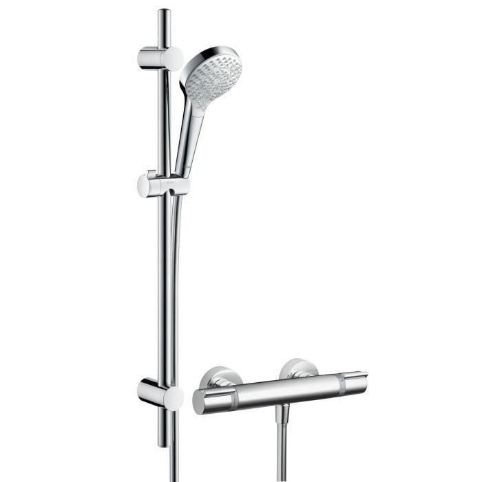 Barre de douche HANSGROHE MySelect S' Multi - Blanc chromé - 3