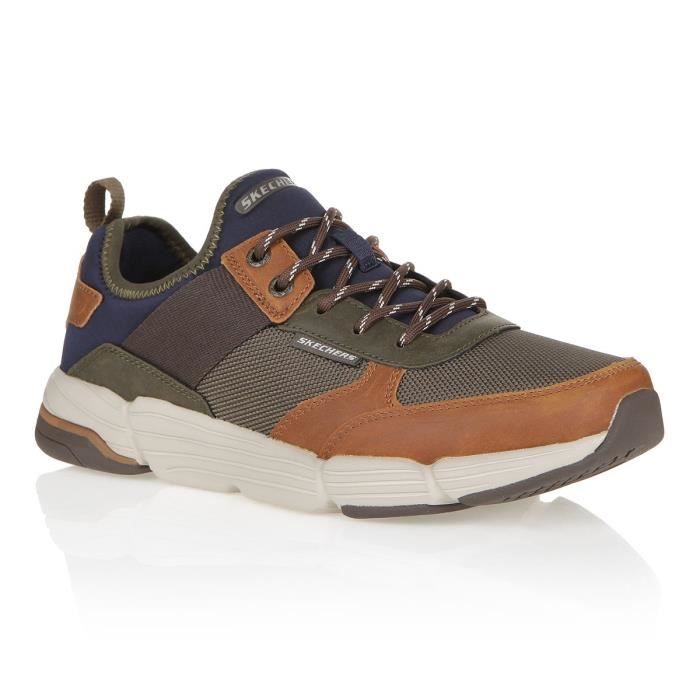 skechers sport homme marron