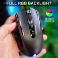 THE G-LAB KULT-NITRO-NEUTRON  Souris Gaming RGB - 7200 DPI - Programmable - Noire-4