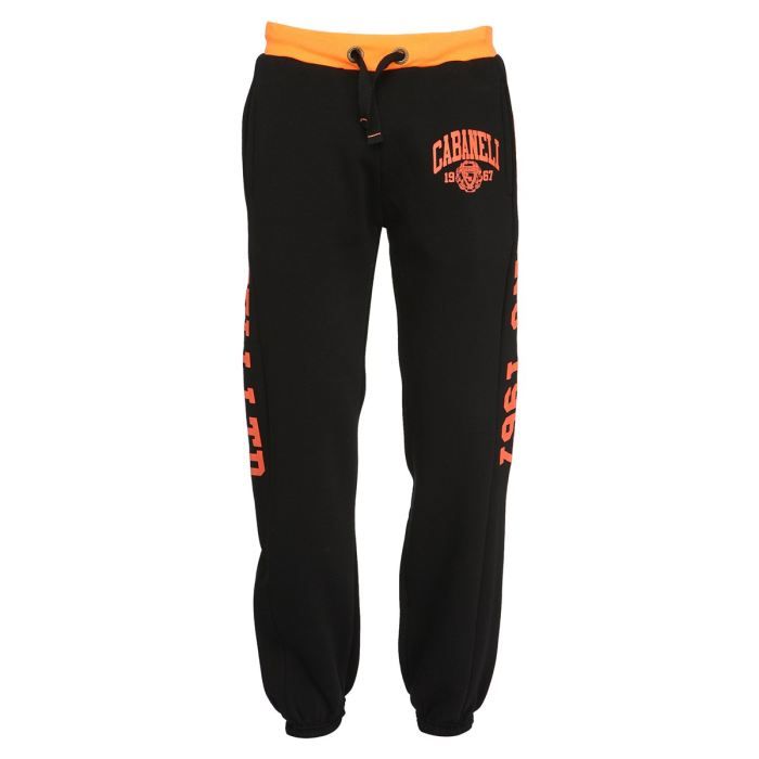 CABANELI Jogging Homme Noir et orange Noir et orange Cdiscount Pret a Porter