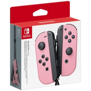 MANETTE JEUX VIDÉO Paire de manettes Joy-Con Rose Pastel pour Nintendo Switch